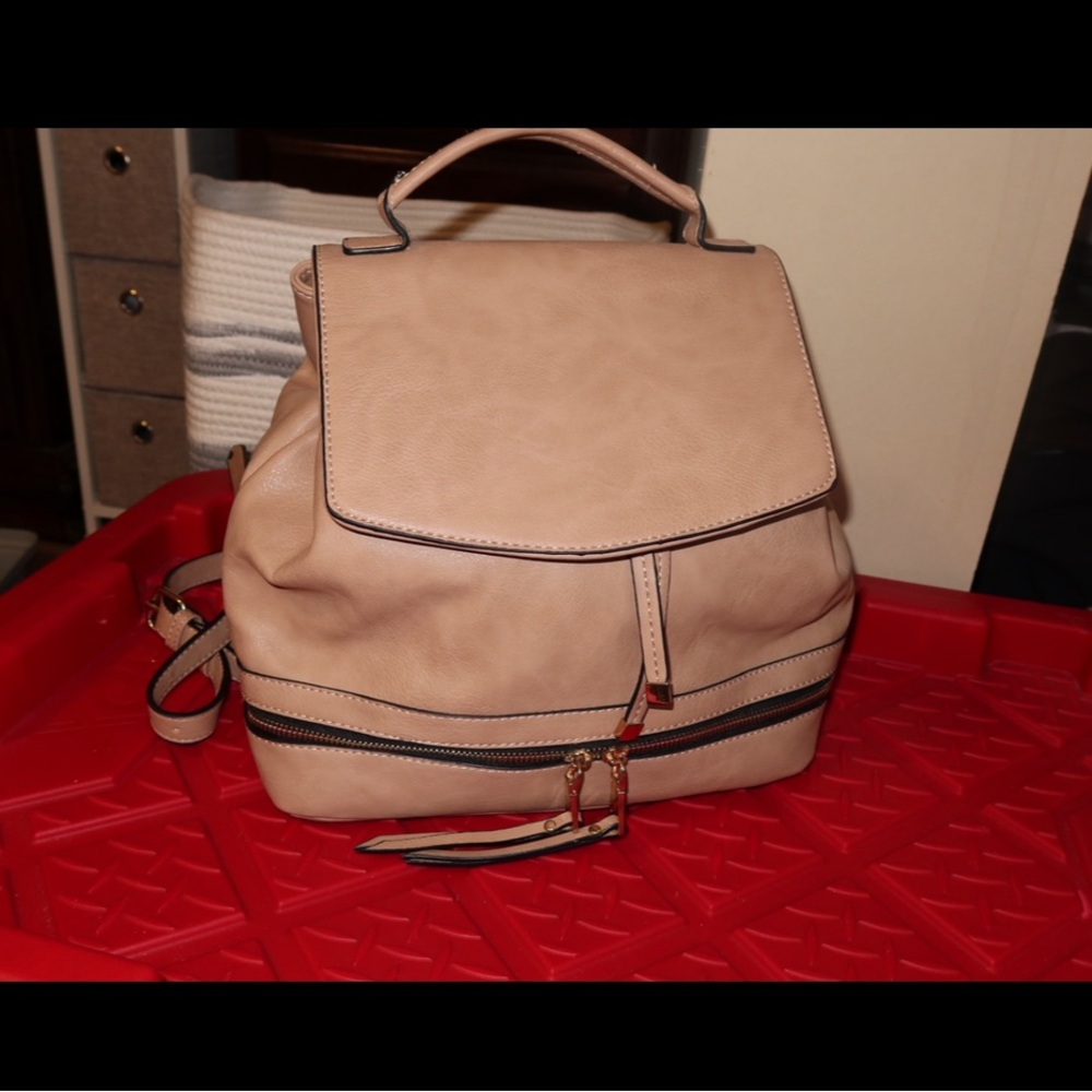Elegant Cream Backpack
